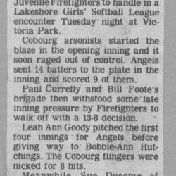 1977 Cobourg Angels