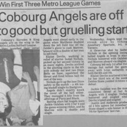 1984 Cobourg Angels