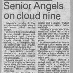 1984 Cobourg Angels