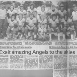 1984 Cobourg Angels