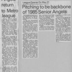 1985 Cobourg Angels