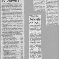 1985 Cobourg Angels