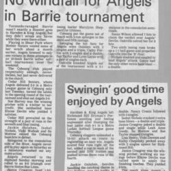 1985 Cobourg Angels