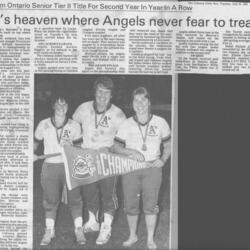 1985 Cobourg Angels