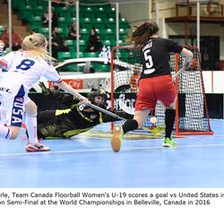 2016 Team Canada Floorball U-19 Belleville Worlds