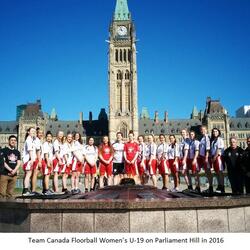 2016 Team Canada Floorball U-19 Belleville Worlds