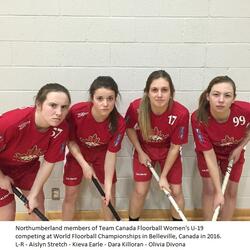 2016 Team Canada Floorball U-19 Belleville Worlds