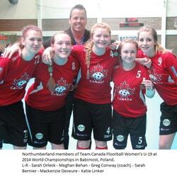 2014 Team Canada Floorball U-19 at Poland Worlds