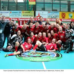 2014 Team Canada Floorball U-19 at Poland Worlds