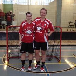 2012 Team Canada Floorball U-19 team photos at Slovakia