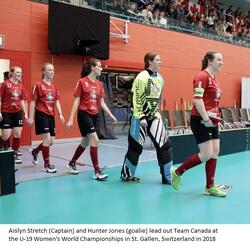 2018 Team Canada Floorball U-19 photos Switzerland Worlds