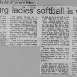 1979 Cobourg Angels