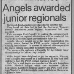 1980 Cobourg Angels