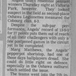 1980 Cobourg Angels