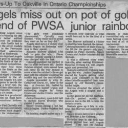 1981 Cobourg Angels