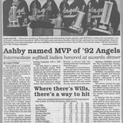 1992 Cobourg Junior Angels