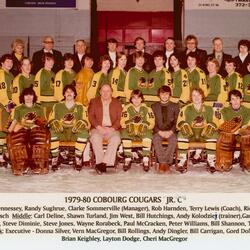 1979-80 Cobourg Cougars hockey team photo- Junior C