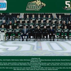 2016 Cobourg Cougars hockey team photo- Junior A