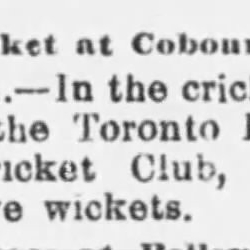 1879-08-19 Cricket -Cobourg vs Toronto Lacrosse -Ottawa Daily Citizen