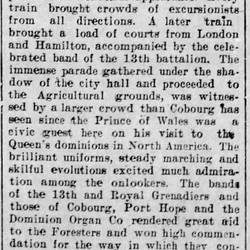 1893-08-22 Baseball -Foresters gala day at Cobourg -Ottawa Citizen