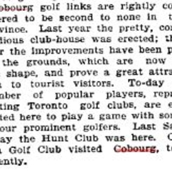 1900-07-14 Golf -New Clubhouse