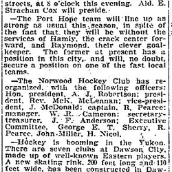 1900-12-21 Hockey -Intermediate Team notes