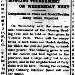 1918-08-16 Lawn Bowling