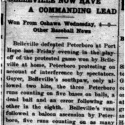 1919-07-11 Baseball -Belleville leads Central