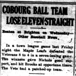 1919-08-03 Baseball -Central League score