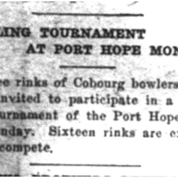 1919-08-29 Lawn Bowling