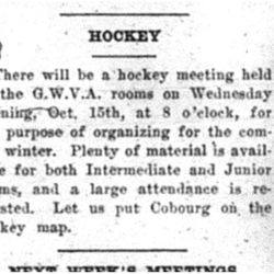 1919-10-10 Hockey