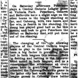 1920-06-24 Baseball -vs Peterborough