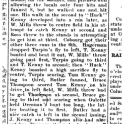 1923-06-07 Baseball -Cobourg vs Belleville