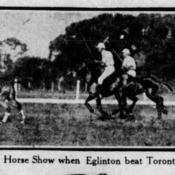 1923-08-25 Horses -Polo at Cobourg Horse Show -Saskatoon Star Phoenix