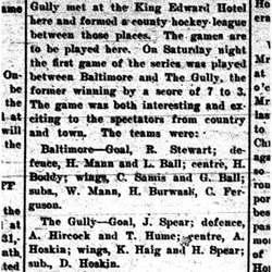 1925-01-08 Hockey -County Hockey League