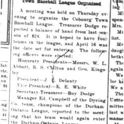 1926-03-25 Baseball