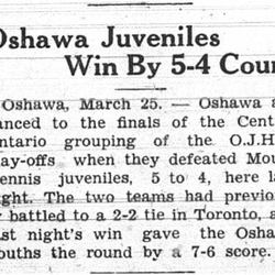 1928-03-31 Hockey - Juveniles