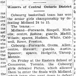 1928-03-31 School -CCI Basketball