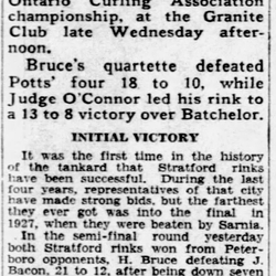 1930-02-06 Curling -Ontario Championship -Windsor Star