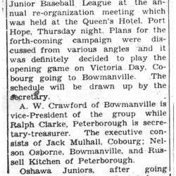 1937-05-20 Baseball - Junior