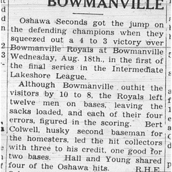 1937-08-26 Baseball - Intermediates 1st Playoff