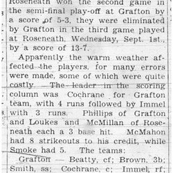 1937-09-09 Baseball - County League