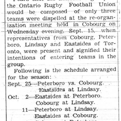 1937-09-23 Football - GG Schedule