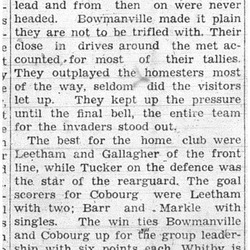 1938-01-13 Hockey -Juniors vs Bowmanville