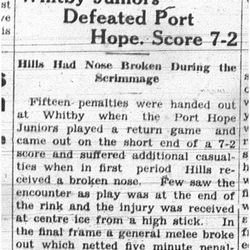 1938-01-20 Hockey -Juniors-PH vs Whitby