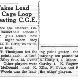 1938-02-24 Basketball -Ladies opener