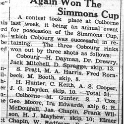 1938-02-24 Curling -Simmons Cup tourney at Colborne