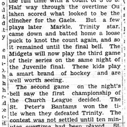 1938-03-10 Hockey -CCHL playoffs