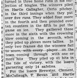 1938-05-17 Softball -Men's League opener