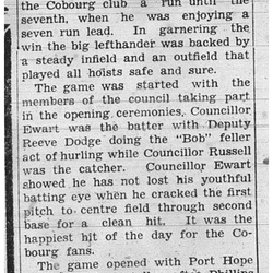 1938-05-26 Baseball -Ponies vs PH1